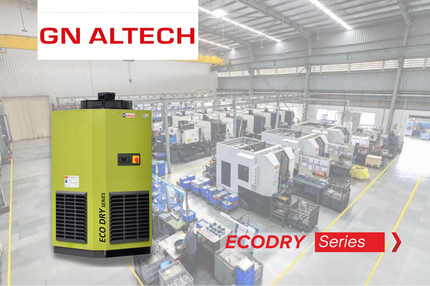 GN Altech | Casting and Machining Process | Eco Dry Series 600 cfm air dryer